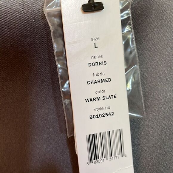 New Theory Dorris Silk Cinched Waist Blouse - Picture 5 of 6